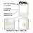 PETMAKER Cat Hammock with Scratching Posts, White