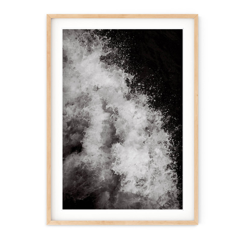 Sea Spray, Starboard - Picture Frame Photograph on Paper , 31.5" H x 22.5" W, Natural Framed