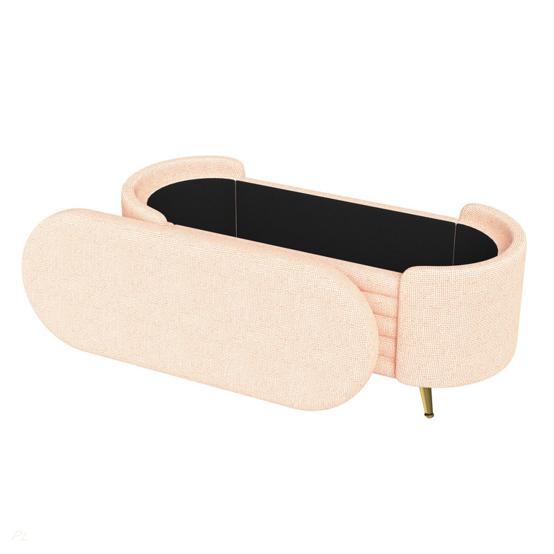 Repose-pieds Modern, Rose