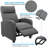 Massage Chair Adjustable Home Theater Single Recliner Sofa Furniture with Thick Seat Cushion and Backrest Modern Living Room Recliners-870017409