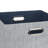Grey Foldable/Collapsible Storage Bin/Basket Organizer with Handles-49956510