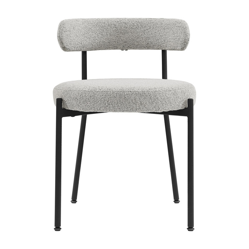 Chaise de salle à manger Carrera Carvalho, Gris taupe