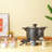 10.04'' H Metal Tabletop Wax Warmer