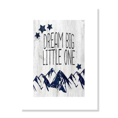 Dream Big Little One' Wall Decal