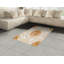 Tapis décoratif floral à haute densité en fibres de polyester-42030011