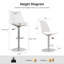 Swivel Adjustable Height Counter Stool-835065320
