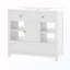 Meuble-lavabo multifonctionnel avec lavabo avec tablettes et tiroirs-434512155