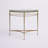 Genevieve 35.9'' Glass Top Console Table-133137848
