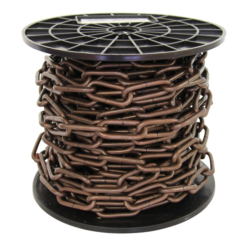 Chaîne décorative à maillons standard ou chaînette (65 pieds), Cuivre antique