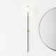 Arrington Single Light Glass Steel Dimmable Plug-in Wallchiere