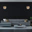 Chelsea Steel Flush Mounted Sconce-98626773