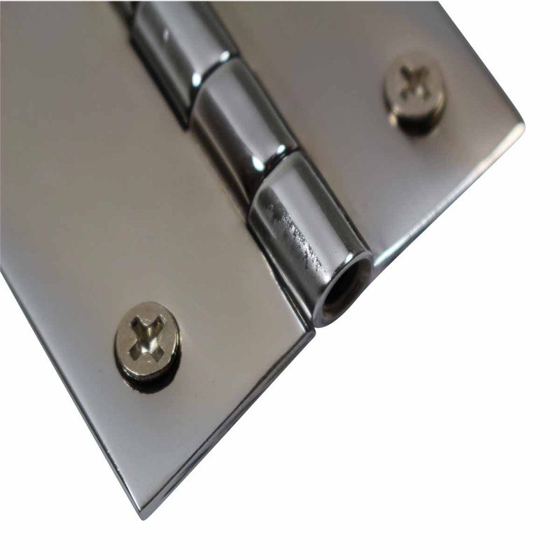 Charnière de porte simple à fixation en surface h 2 po x l 2 po