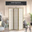 Paravent Shoji pliable Alex 70'' H-119045055-119045062