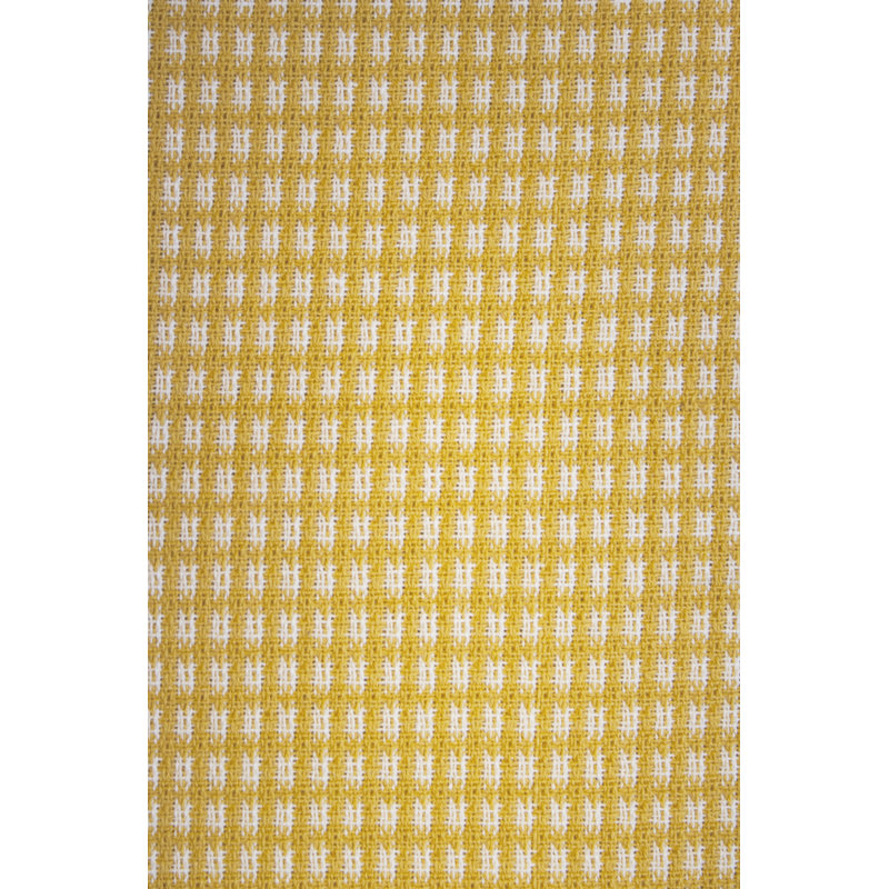 Nappe châtaigne en coton à 100 % Gingham, 52 po x 52 po, Or