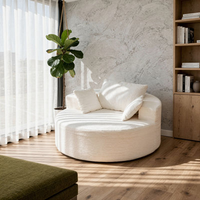 Chaise ronde Teddy Plush