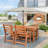 5-Piece HDPE Outdoor Dining Set-1766159191-1766159188