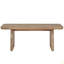 Table basse rectangulaire de 47 po, table de salon en bois, table basse à cocktail Farmhouse Accent Center