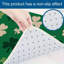 Tapis de cuisine vert antidérapant 2 pièces Green Shamrocks