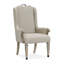 Chaise avec accoudoirs beige
