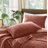Brooklyn Loom Matte Cotton Velvet Channel Stitch Quilt Set-118622685-118622680