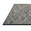 Tapis gris soyeux et moelleux-1317840355