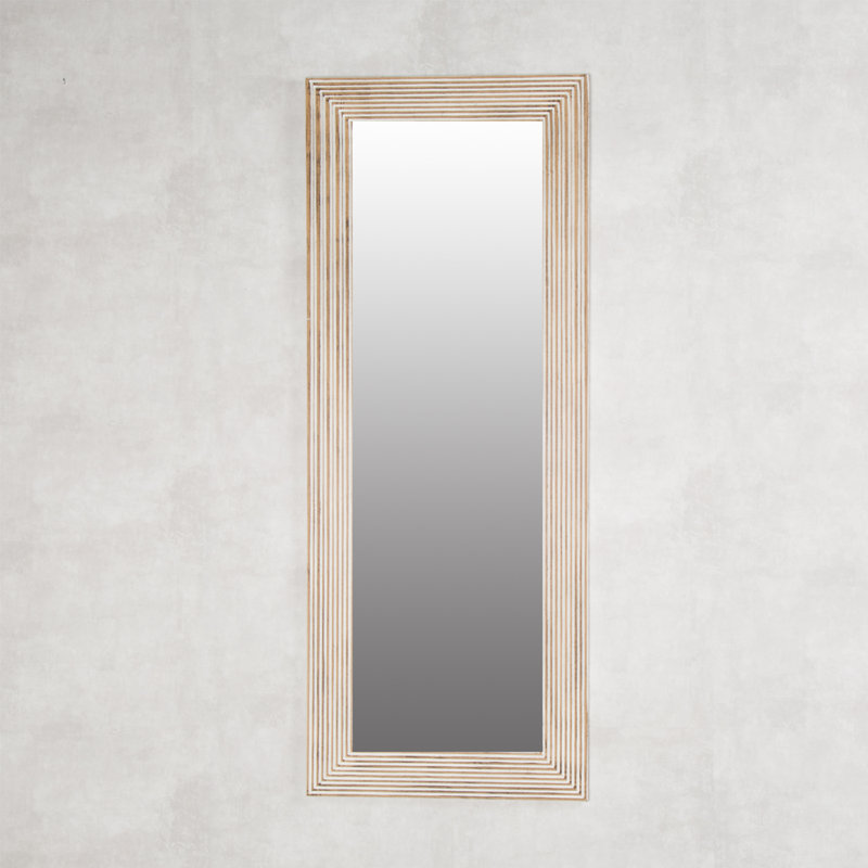 Dyal Wood Flat Wall Mirror