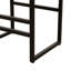 Ensemble de 2 tabourets de bar - Structure en métal moderne - Pour comptoir / îlot de cuisine / salle à manger-1042617807
