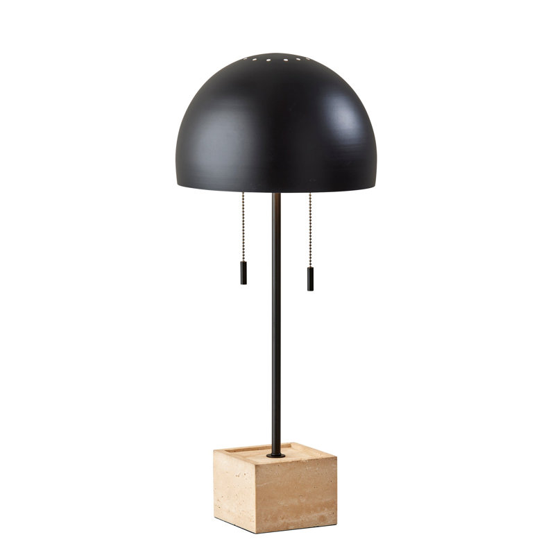 Lampe de bureau en pierre Burch