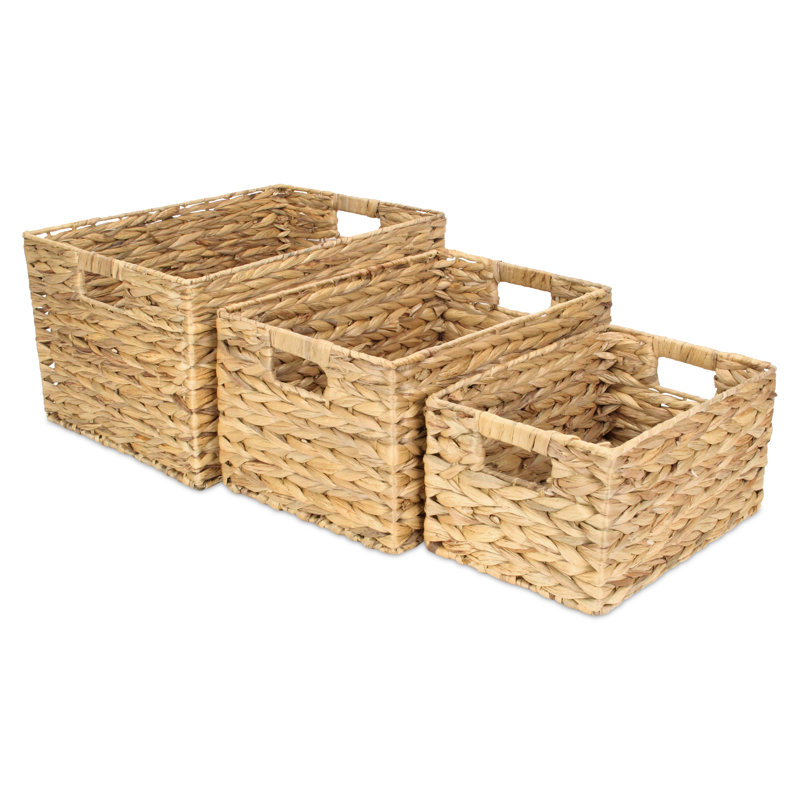 Highland Dunes Wicker Decorative Basket
