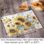 Planche à découper en verre trempé CounterArt Sunflowers Forever
