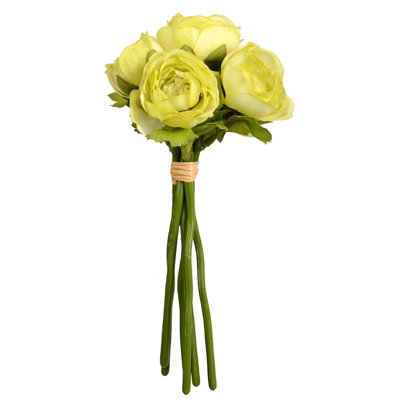 Ranunculus artificiel 9 po