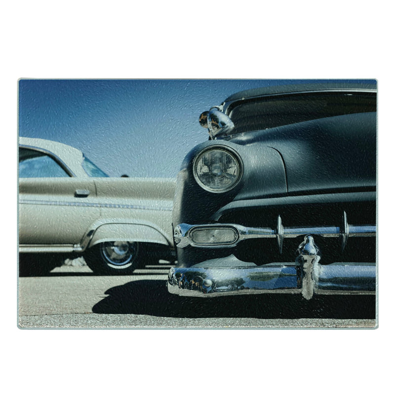 Planche à découper en verre trempé Ambesonne