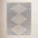 Calliah Striped Polypropylene Area Rug in Blue/Cream