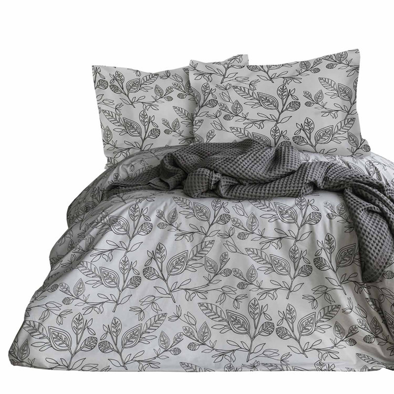 Cotton Duvet Cover Set with Pillow Shams