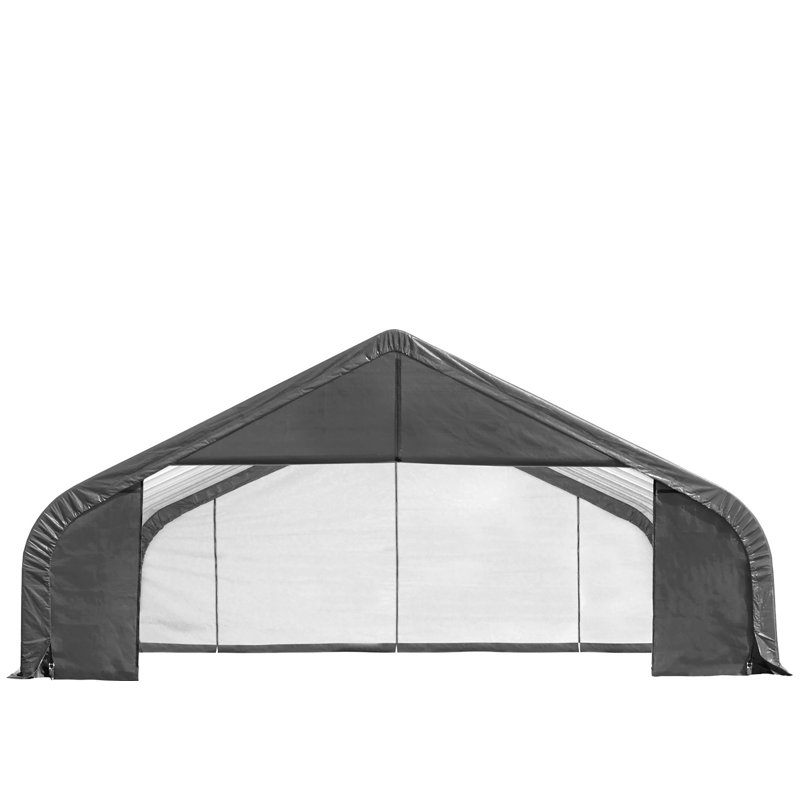 28' Ft. W x 28' Ft. D Garage, Grey