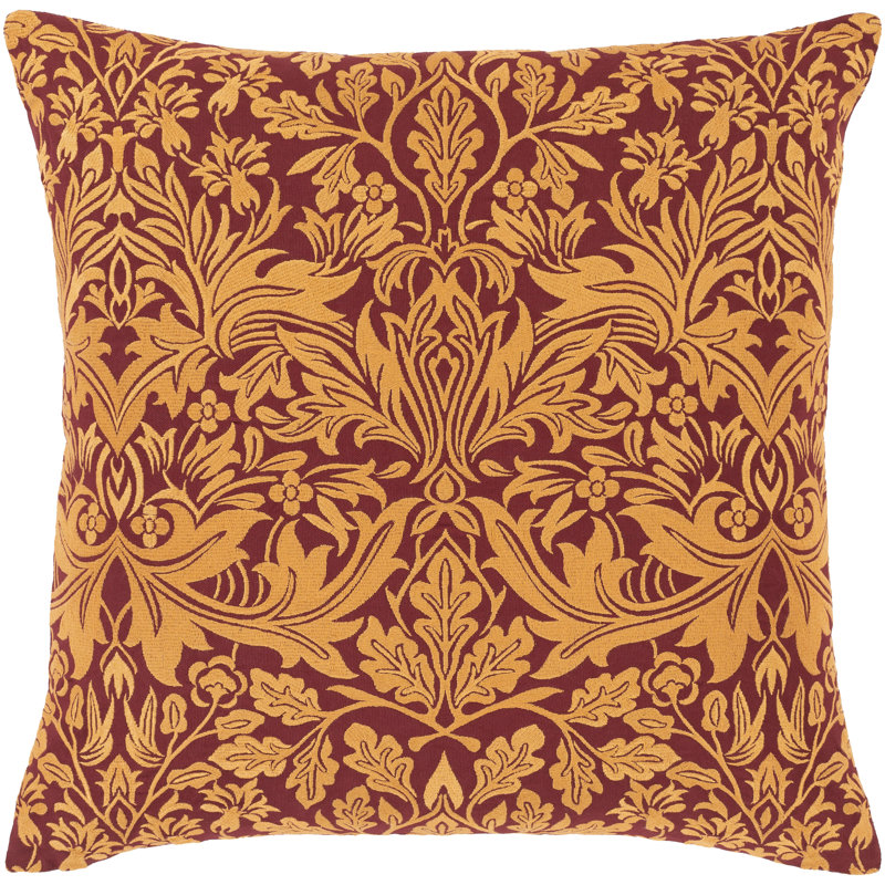 Shelter Cotton Throw Pillow, 18" x 18", Down