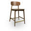 Hagen Series Solid Wood 26'' Counter Stool UV Wheat