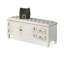 Banc rembourré blanc-630886520