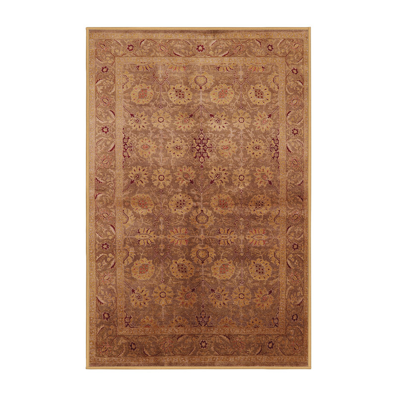 Tapis oriental brun Hovhan, Rectangle 5 pi x 7 pi