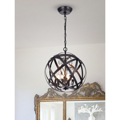 Hannon 4 - Light Dimmable Globe Chandelier