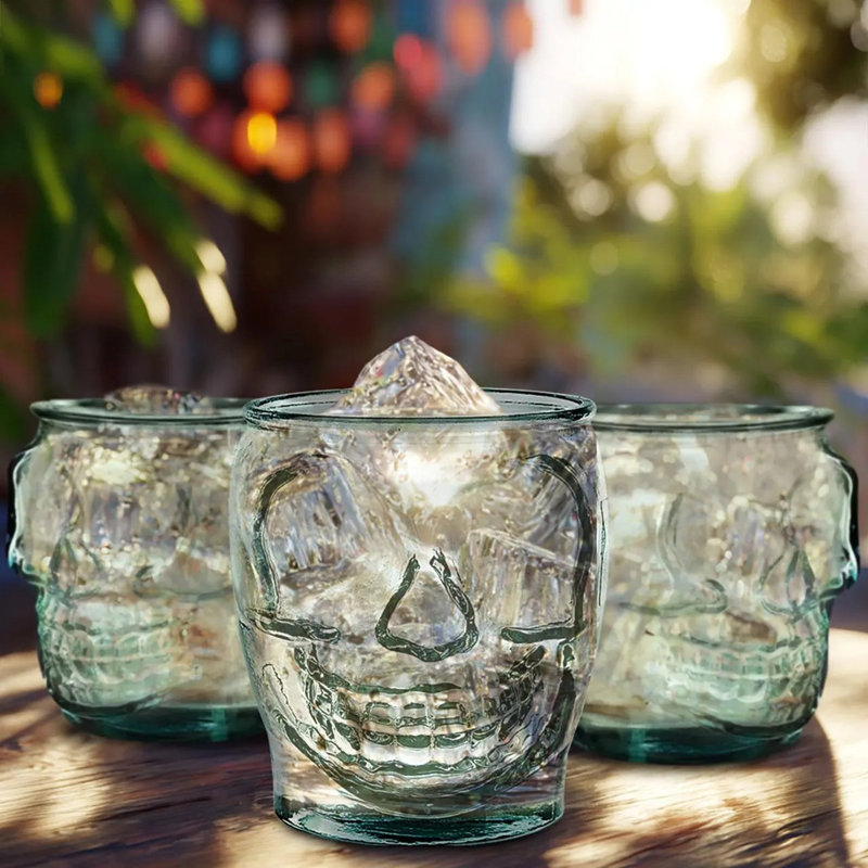 Ensemble de 6 verres 100% recyclés 15 oz.