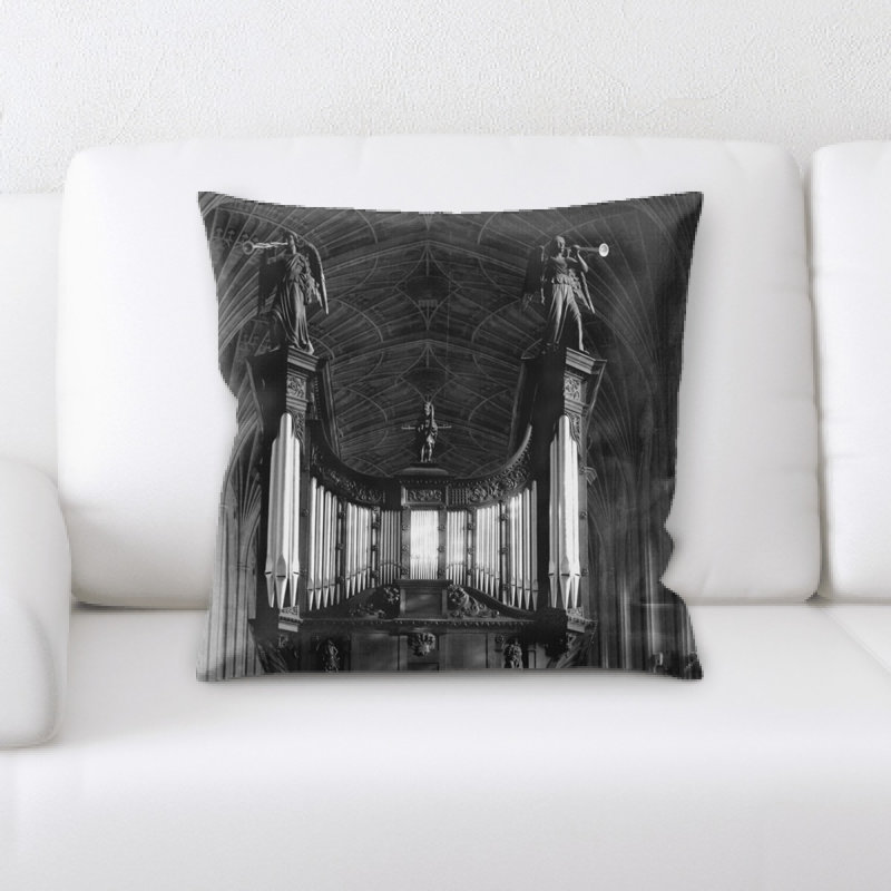 Microsuede Reversible Throw Pillow