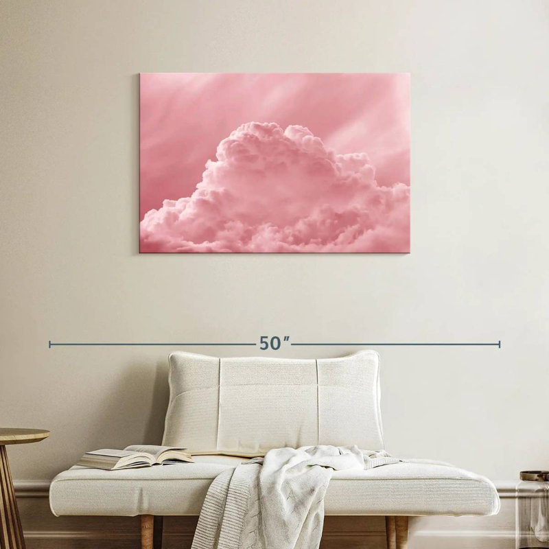 Alvord Pink Clouds, 24" H x 36" W