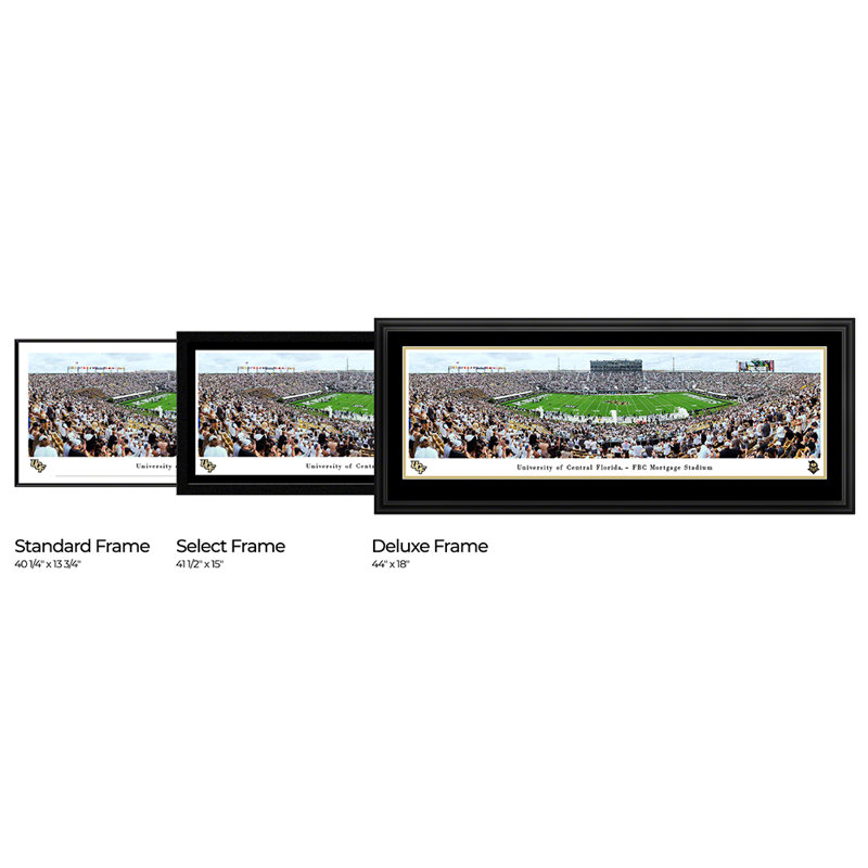 UCF Football Panoramic Print on Paper