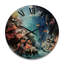 Horloge murale en bois massif Paramonos-1867396005