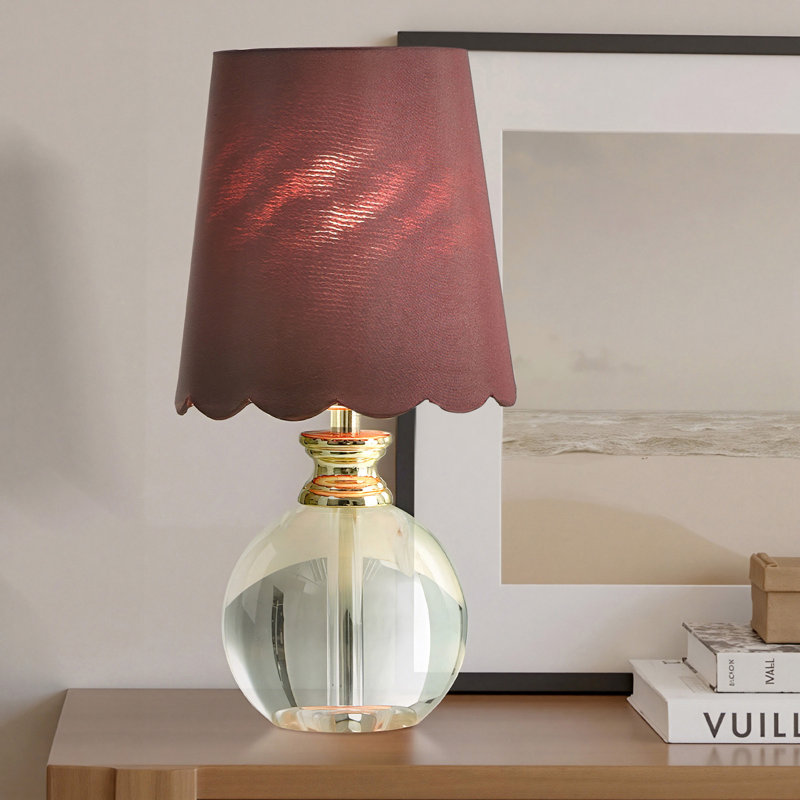 Lampe de table Tamara Day for Stylecraft, Bourgogne