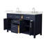 Beckett 60" Freestanding Double Bathroom Vanity with Quartz Top-990040576-990040577-990040578