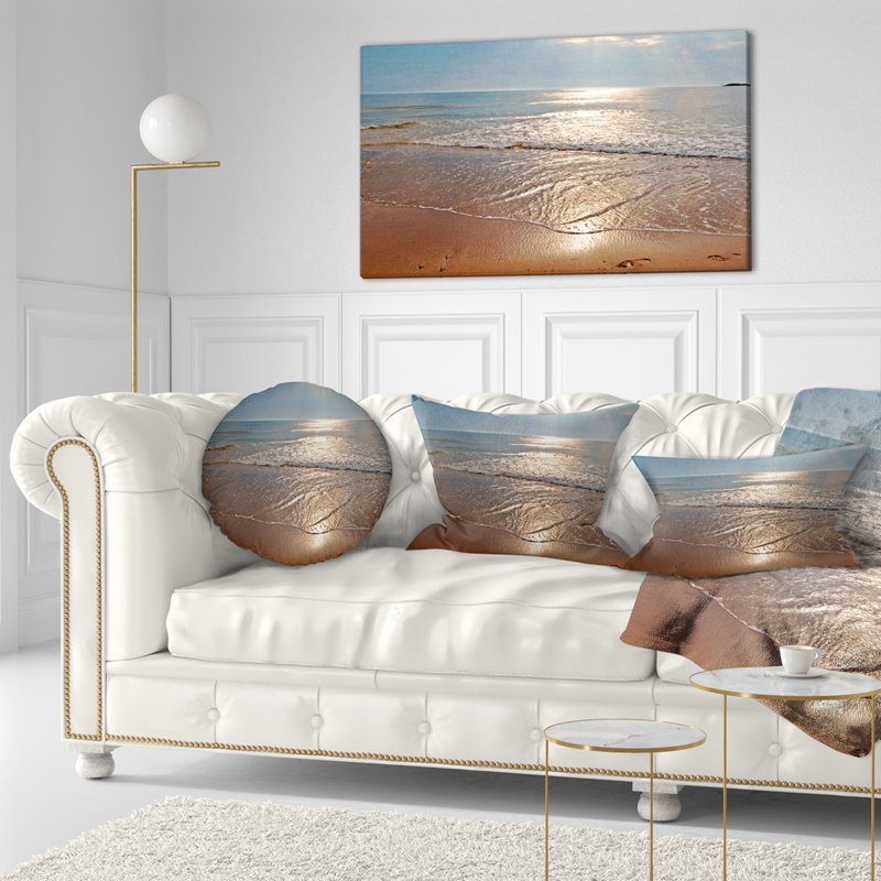 Coussin Seascape, 16 po x 1 po, Carré