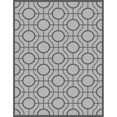 Tapis intérieur / extérieur gris Arneshia
