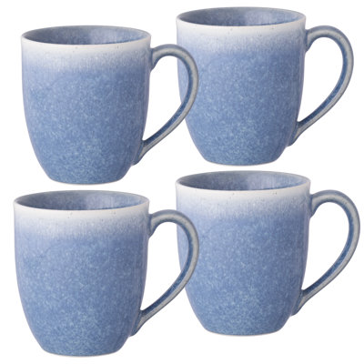  Ensemble de 4 tasses Noritake Colorwave Kiln Azure, 12 oz